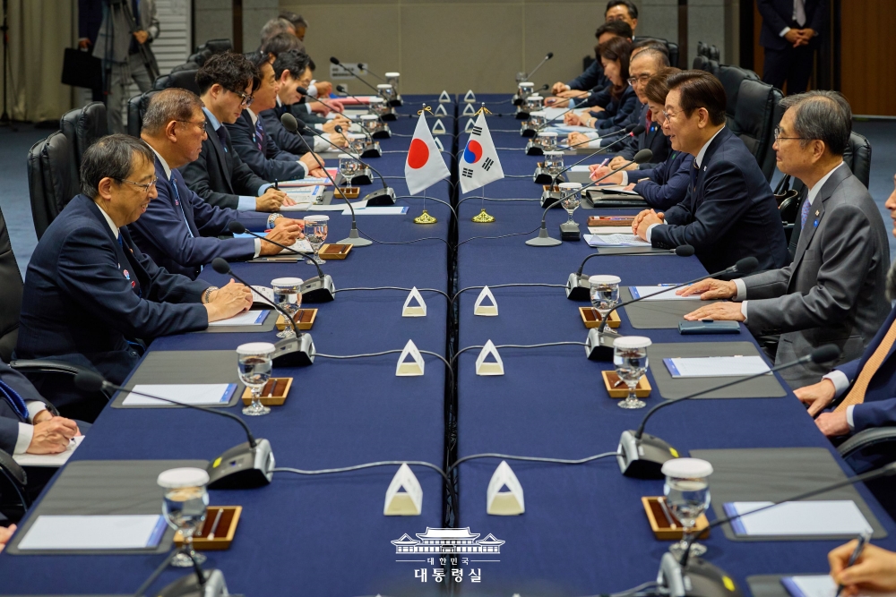 이재명 대통령, 일본 총리 방한 계기 한일 정상회담 개최 결과 관련 강유정 대변인 브리핑